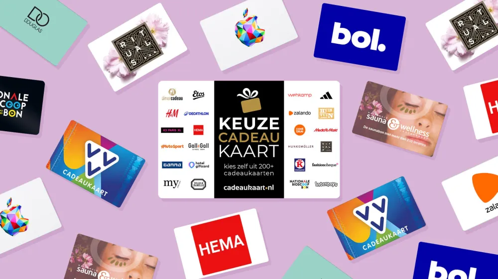 Welke cadeaukaarten zijn er allemaal? Het complete overzicht!